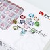DZ 3022 10x8mm Oval shape crystal fancy stone DZ 3022 10x8mm Oval shape crystal fancy stone